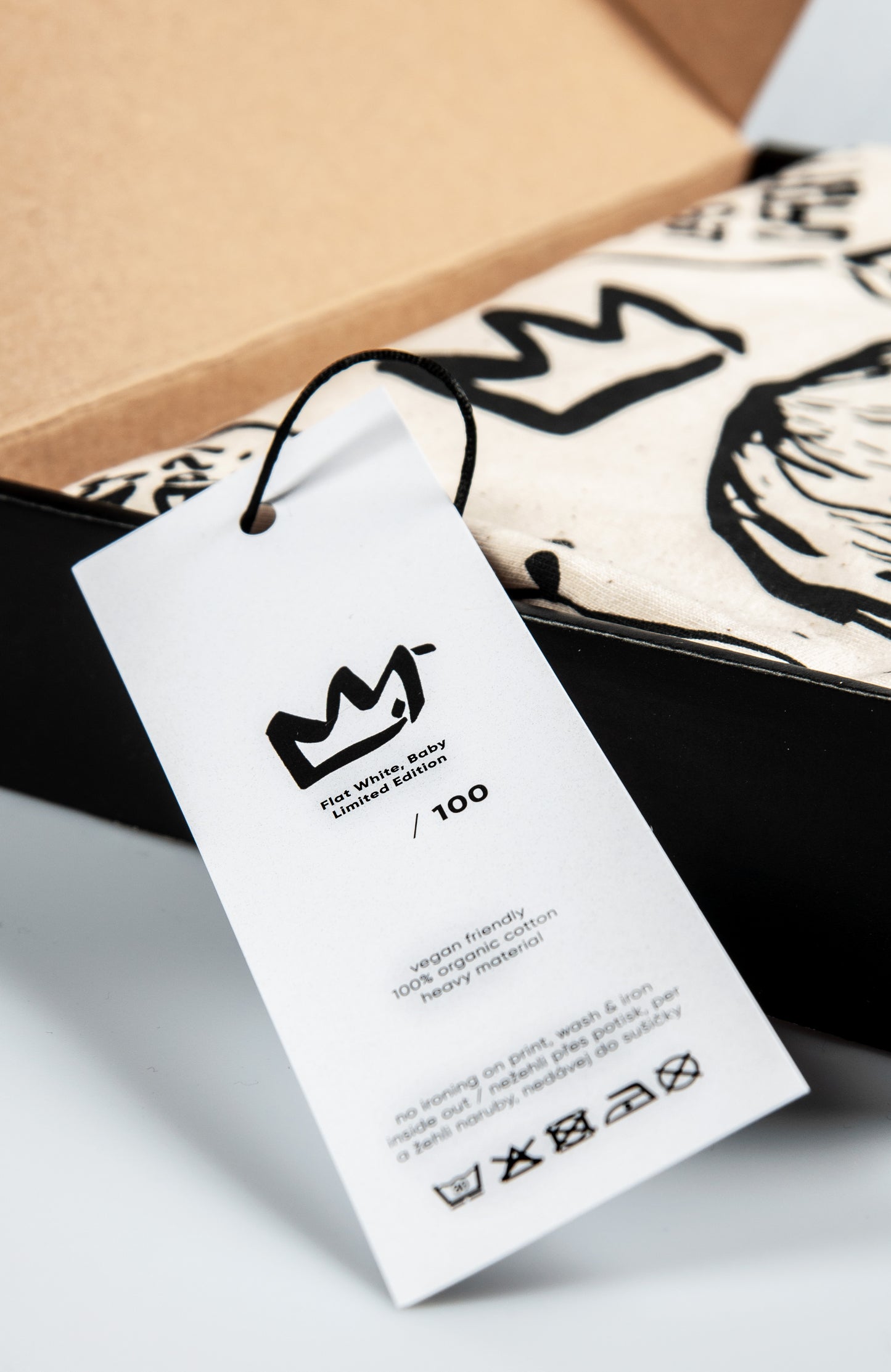 Tričko Flat White Baby