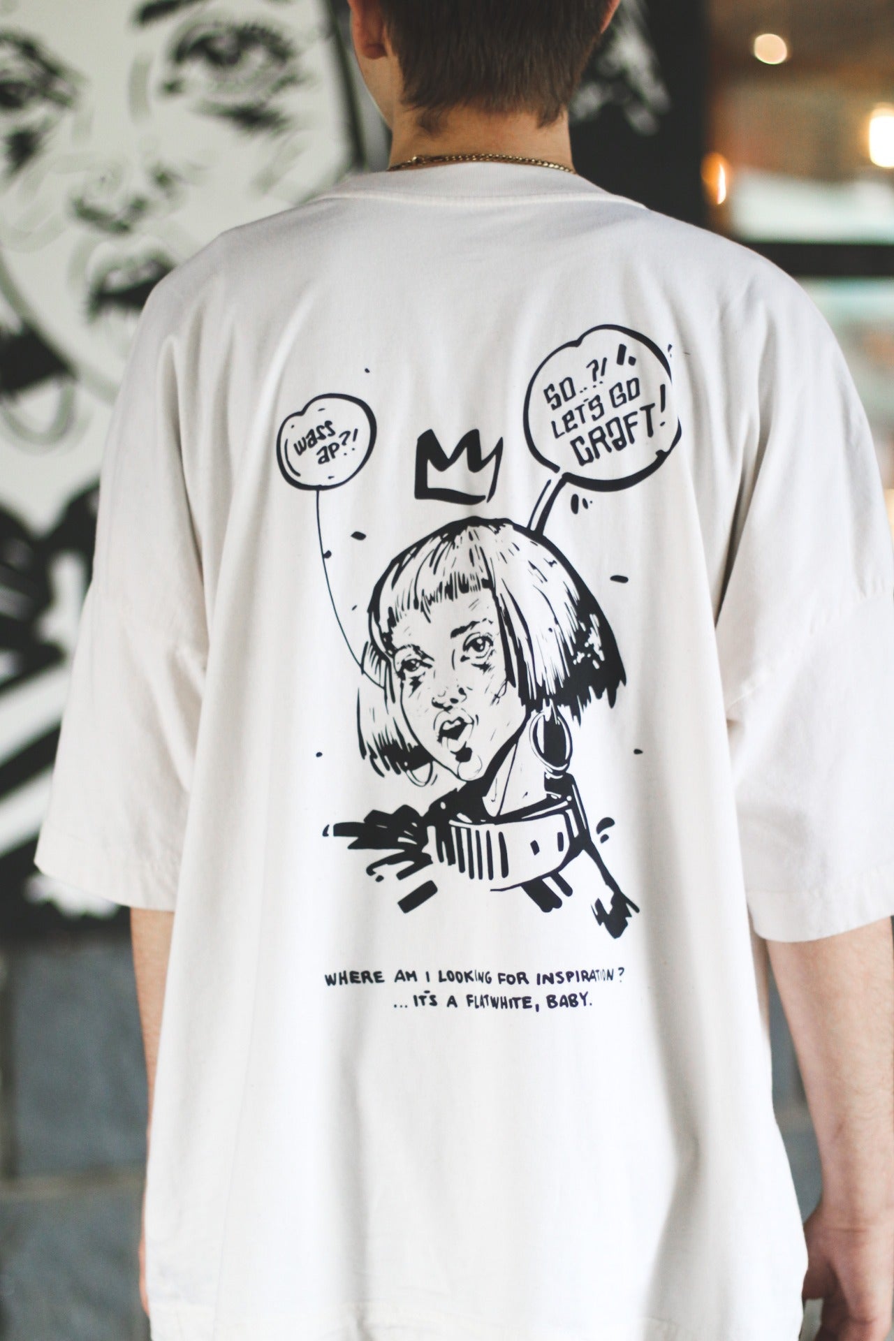 Tričko Flat White Baby