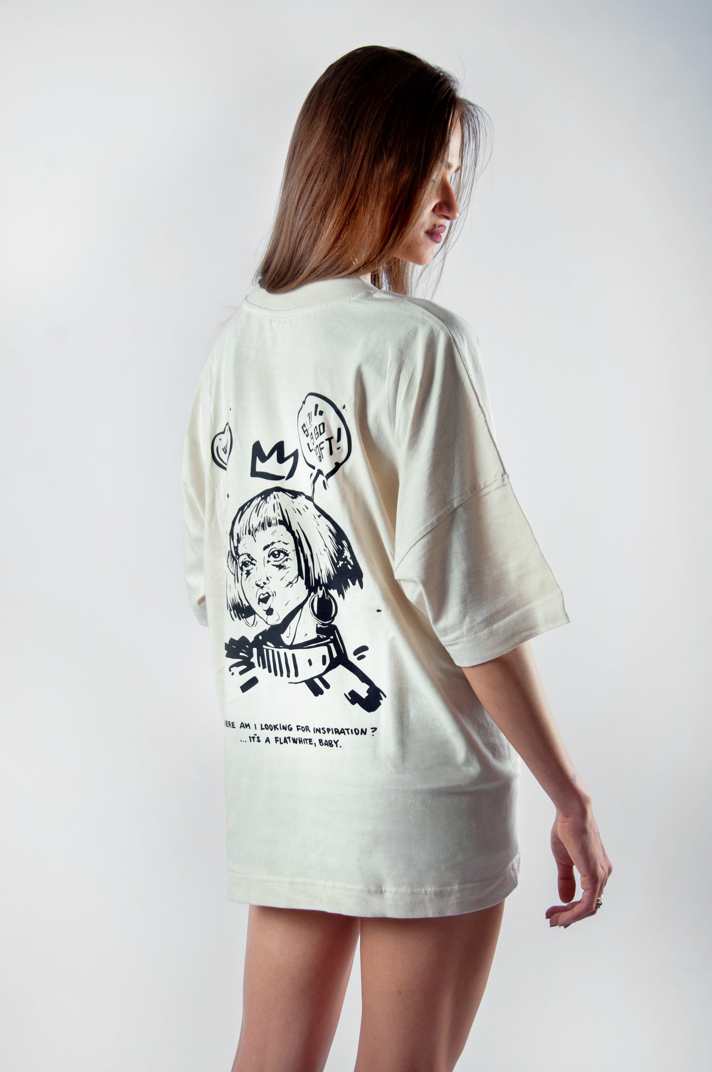 Tričko Flat White Baby