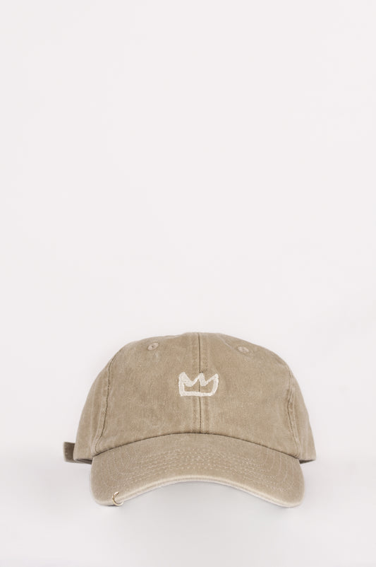 Vanilla Dark Dad Cap